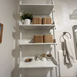 Tension Mount Over The Toilet Storage Shelf, No-Drill