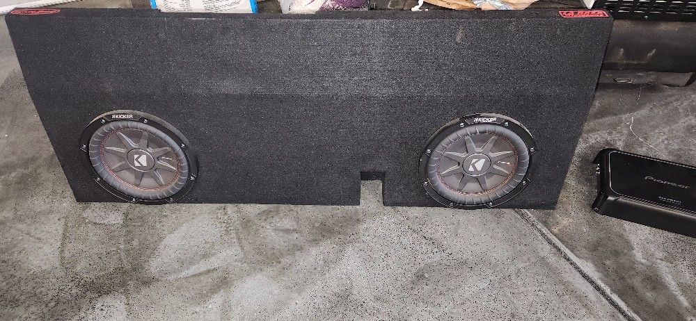 subwoofer kicker & amplifier