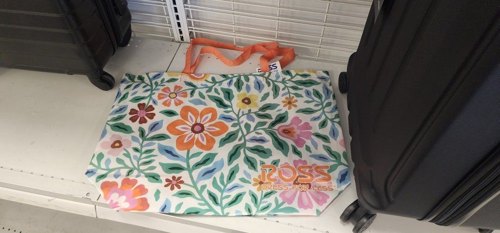 Beautiful Flower Designed Reuseable Bag