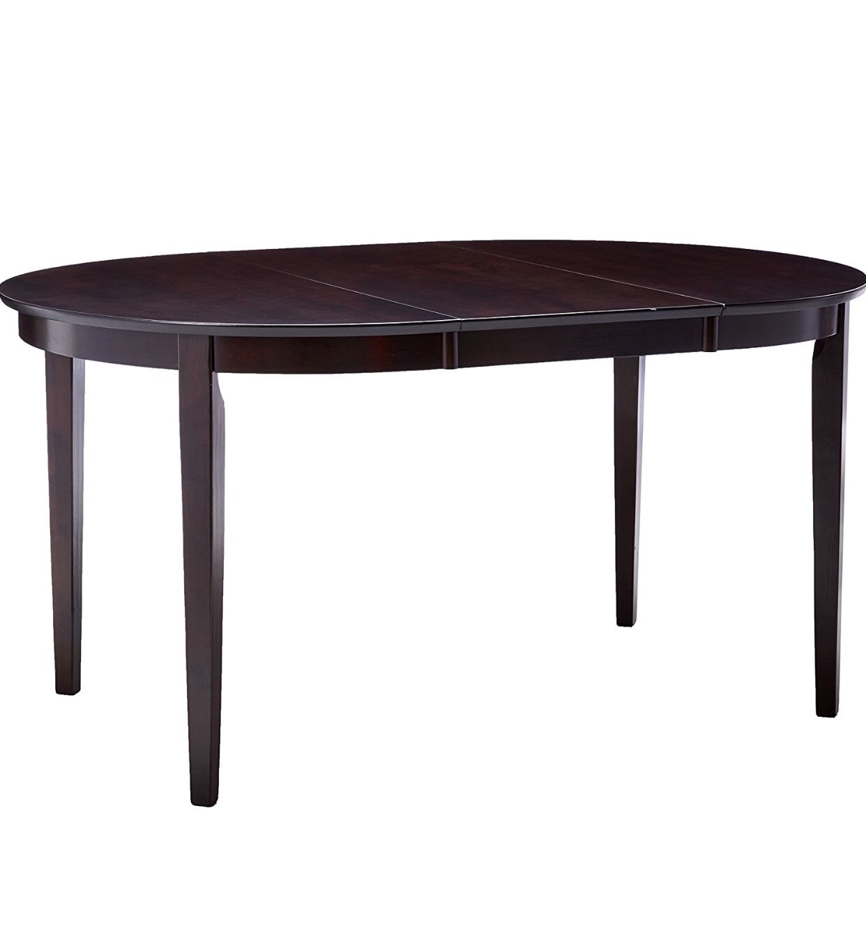 Coaster Home Furnishings Gabriel Modern Oval Dining Table with Extension Leaf - Cappuccino