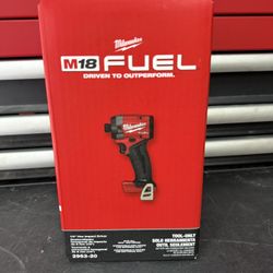 MILWAUKEE M18 FUEL 18V Lithium-Ion Brushless Cordless 1/4 in. Hex Impact Driver (Tool-Only)