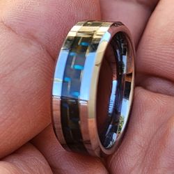 Tungsten Carbide Mens Ring 
