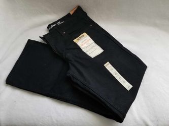 Urban Pipeline Black Straight Huskey Jeans SIZE 14