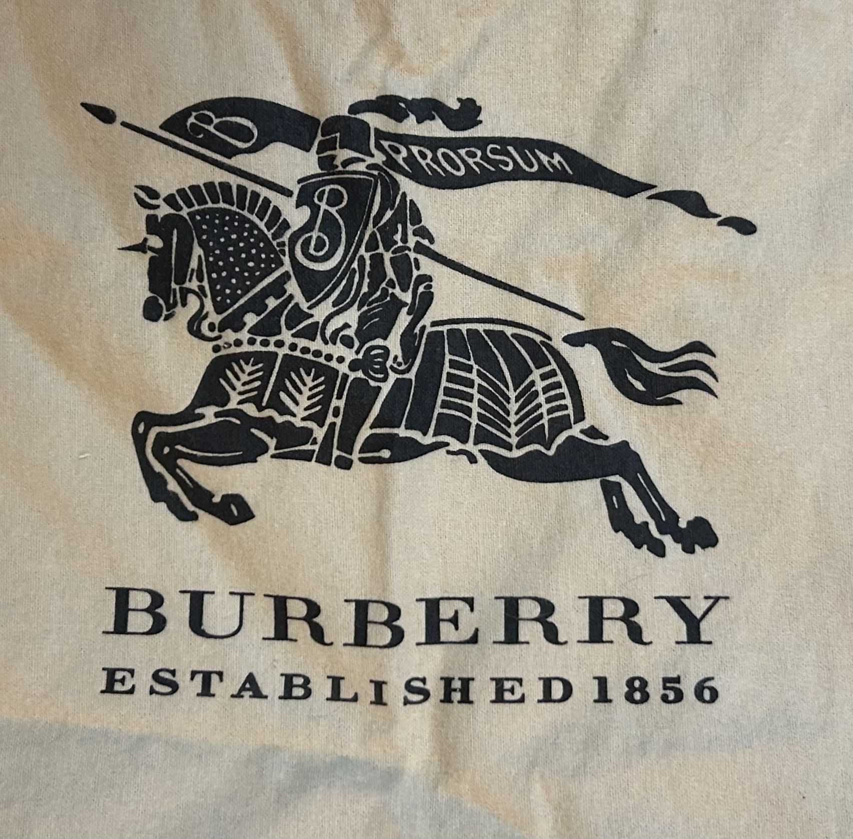 Authentic Burberry Handbags RARE HTF Designer Purse With Dust Cover Bags