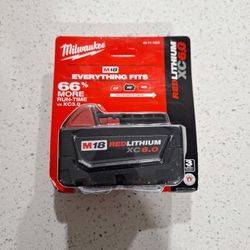 MILWAUKEE M18 RED LITHIUM XC6.0 BATTERY