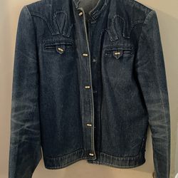 Vintage Handmade Denim Jacket Men’s Medium