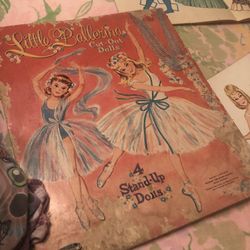 1959 Cutout Dolls And Outfits Complete Read Description 