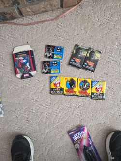 Vintage Topps Movie Card Pack Lot – Sealed
