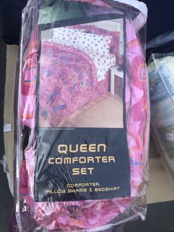 Queen comforter set
