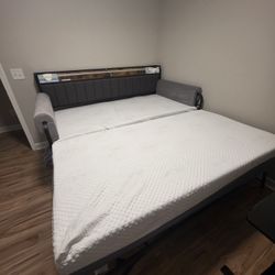 Negotiable! BRAND NEW BED frame/Matresses With POP up TRUNDLE