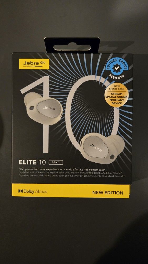 Brand New, Unopened Jabra Elite 10 Gen 2 Soft White Orig. $279.9 Sold Out. Now $228