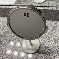 Table Top Vanity Makeup Mirror with Marble Base