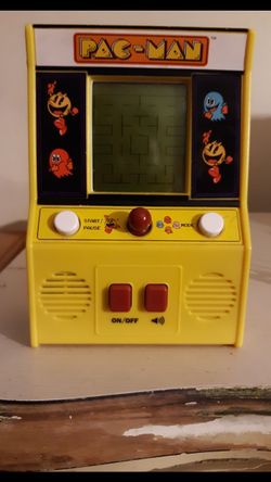 Miniature Version Arcade PAC-MAN Game! 80's Famous Game Play, Sound Just Like the Big Arcade.