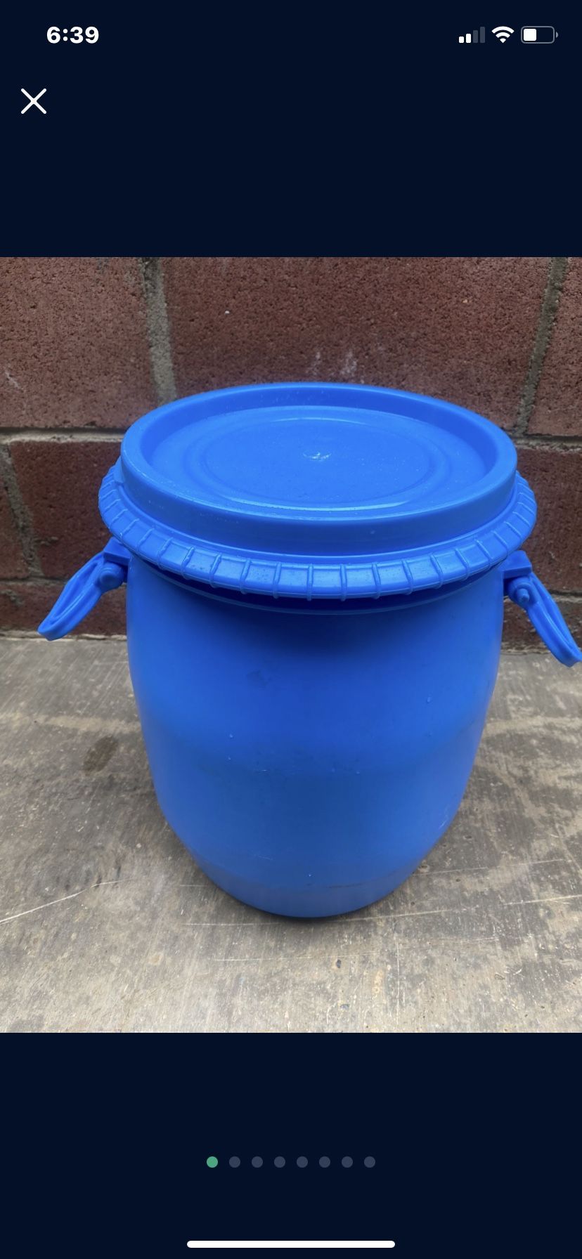 Storage Container With Lid 
