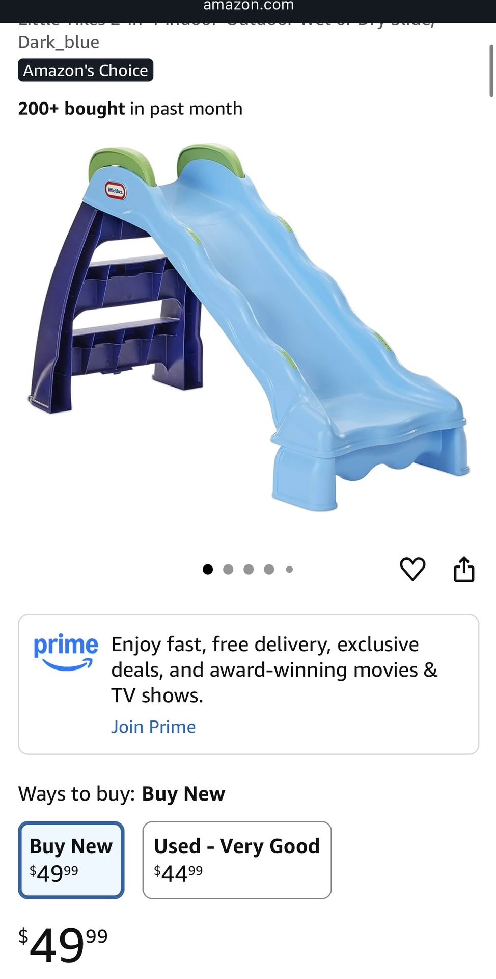 Little Tikes Slide