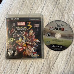 Marvel Vs Capcom 3 And FIFA 15