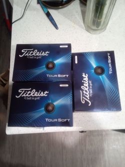 All  New Titleist Tour Soft