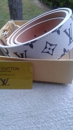 Louis Vuitton X Supreme Belt Black