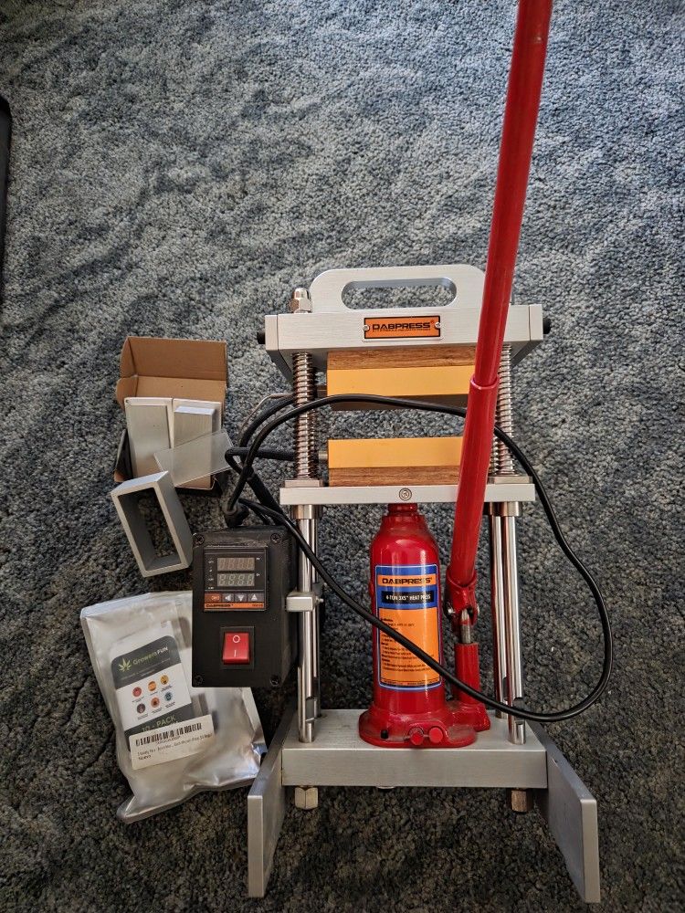 4 Ton Heated DabPress