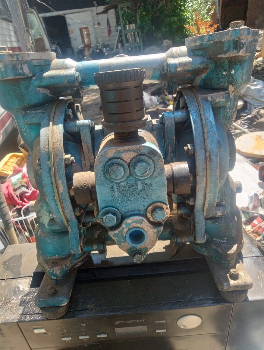 SANDPIPER EB1-SM AIR POWERD DOUBLE DIAPHRAGM PUMP