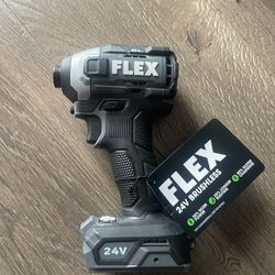 FLEX 24V 1/4" Quick Eject Hex Impact Driver