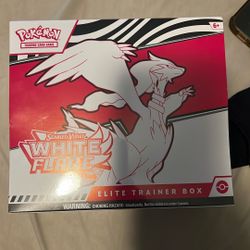 Pokemon Scarlet And Violet White Flare Box