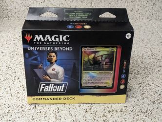 Magic: The Gathering Universes Beyond Fallout Science Commander Deck NEW