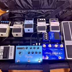 Guitar Pedalboard with Soft bag