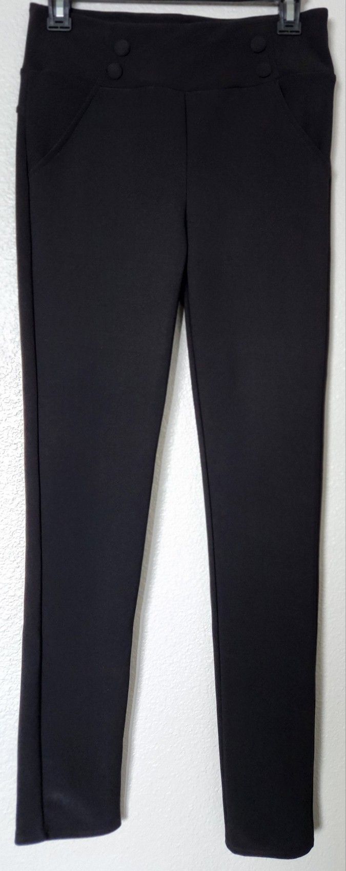 Womans Black Dress Pants, Size M