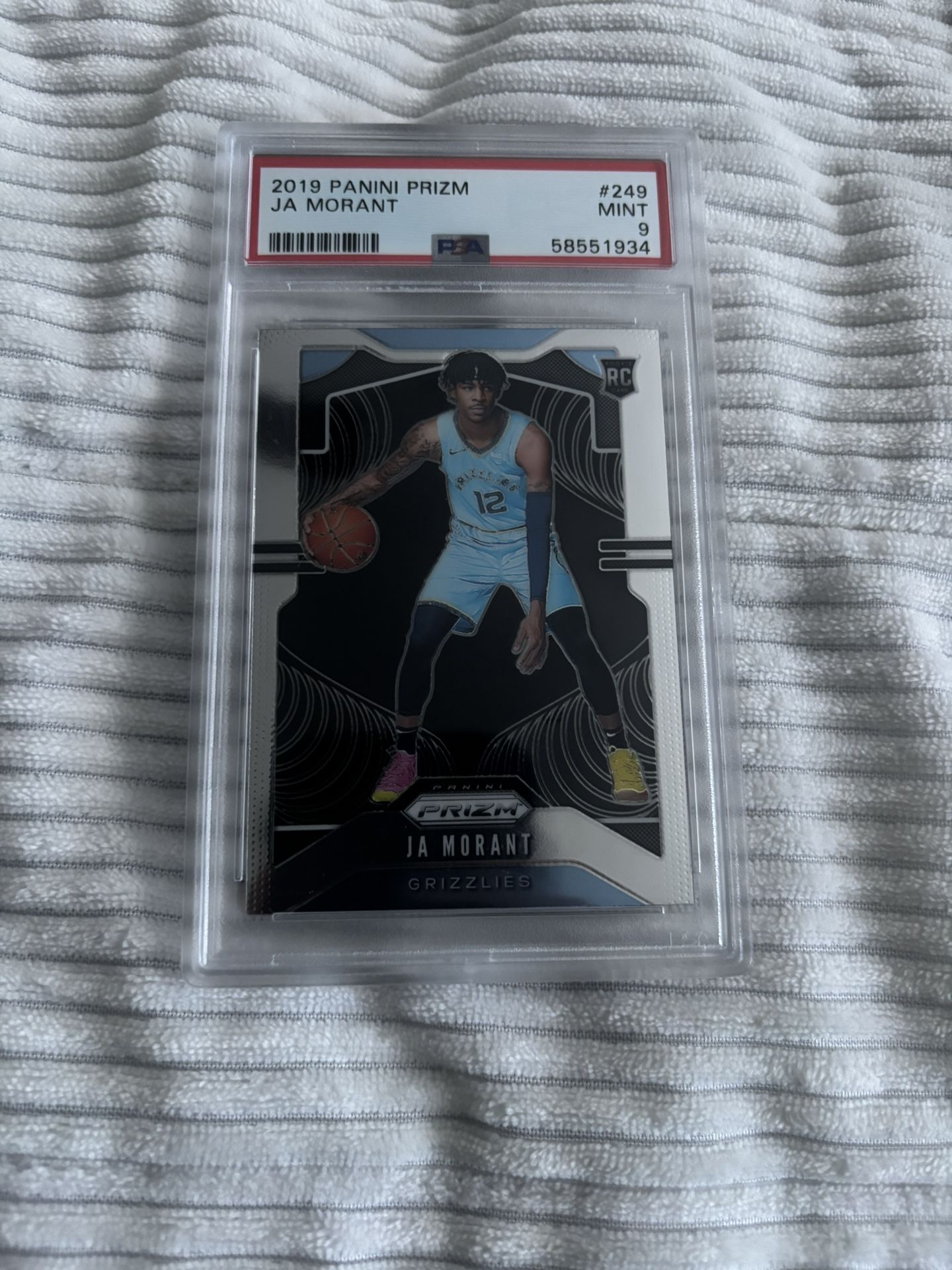 2019 Panini Prizm Ja Morant 