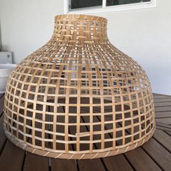 IKEA Bamboo Lamp Shade
