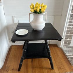vintage Side Table black color