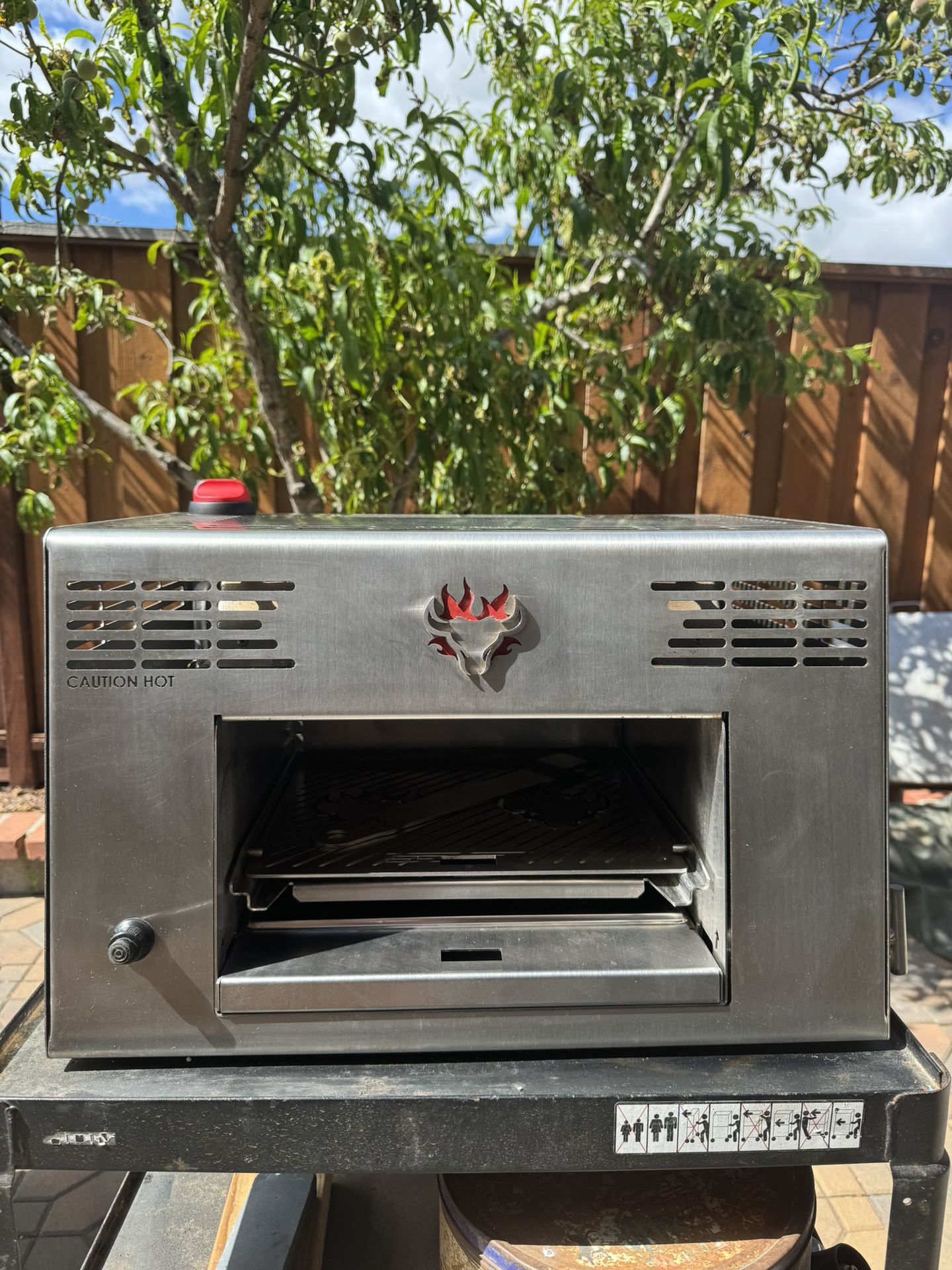 SCHWANK 1500 DEGREE PORTABLE INFRARED GRILL (PROPANE)