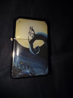 Tim Burton's The Nightmare Before Christmas metal flip lighter