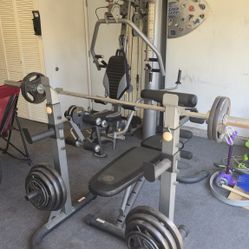 Home Gym Bench Press Set