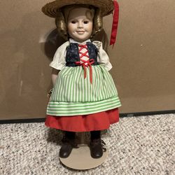 Shirley Temple, “Heidi” Porcelain Doll