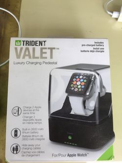 Valet luxury charging pedestal