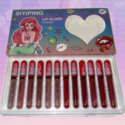 The Little Mermaid Lip Gloss Set