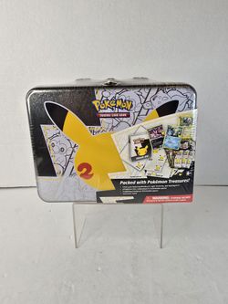 POKEMON CELEBRATIONS COLLECTORS TIN TRADING CARD GAME FACTORY SEALED 2021