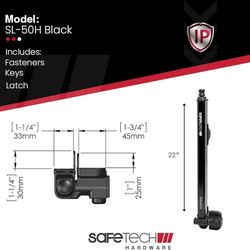 Safetech Hardware 22-Inch Magnetic Pull Pool Gate