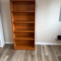 Wooden Bookshelf 
