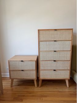 Dresser and Nightstand Set