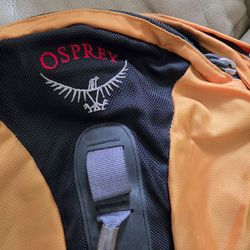 Osprey Backpack Orange and Black