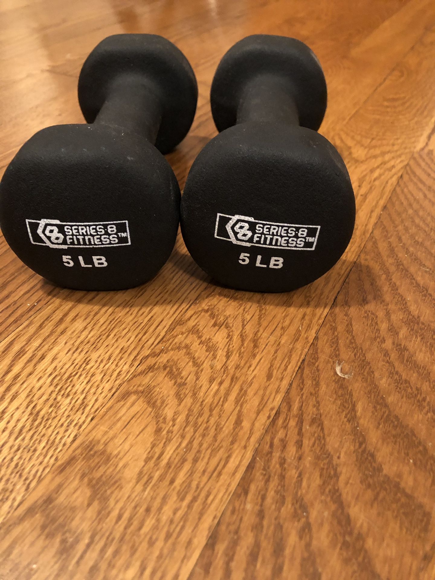 5lb weights - series 8 fitness brand