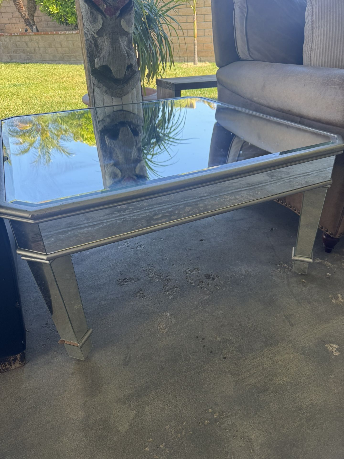 Mirrored Coffee Table