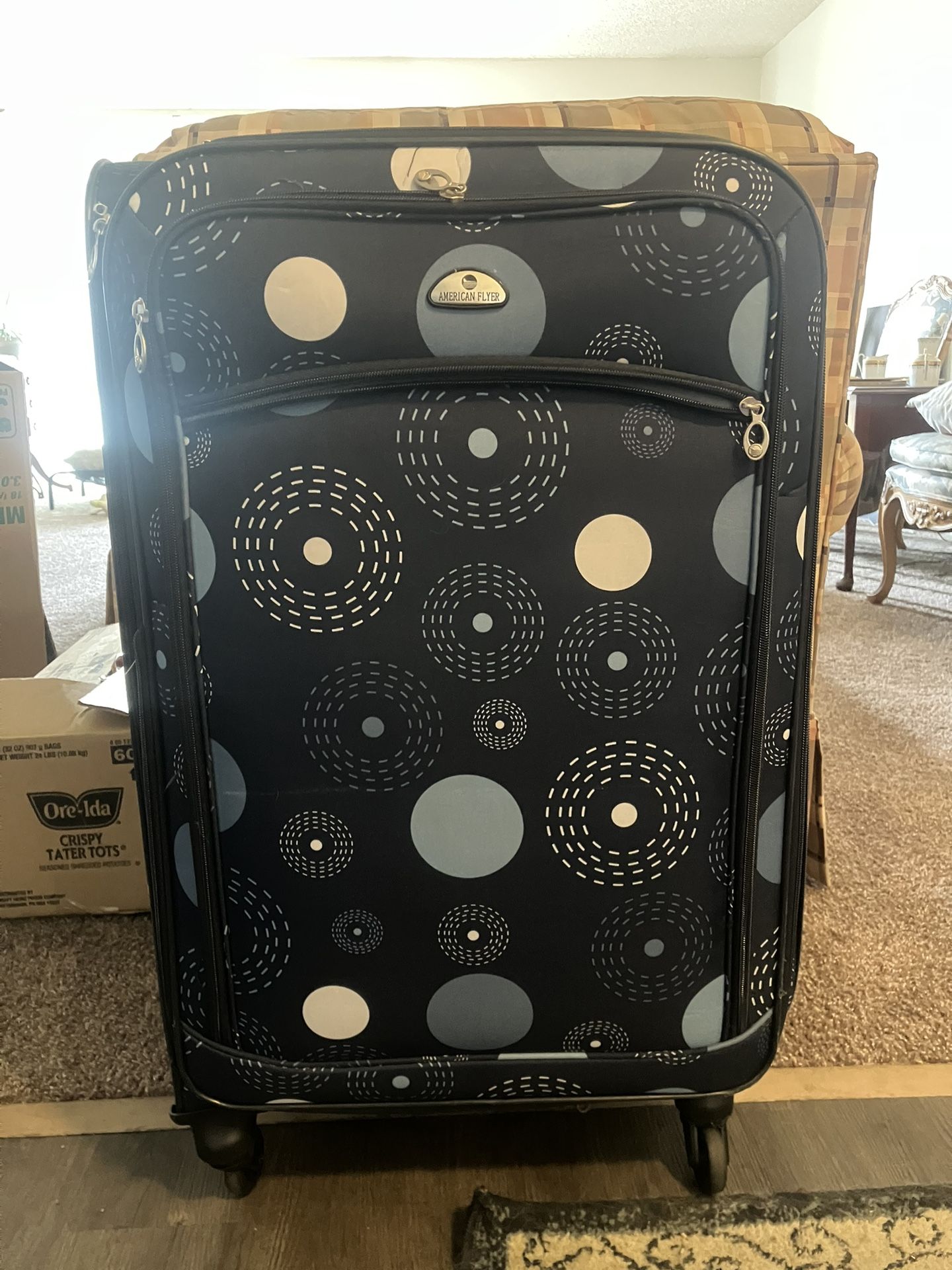 Luggage on wheels