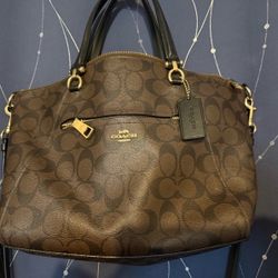 Coach Satchel In Signature Canvas