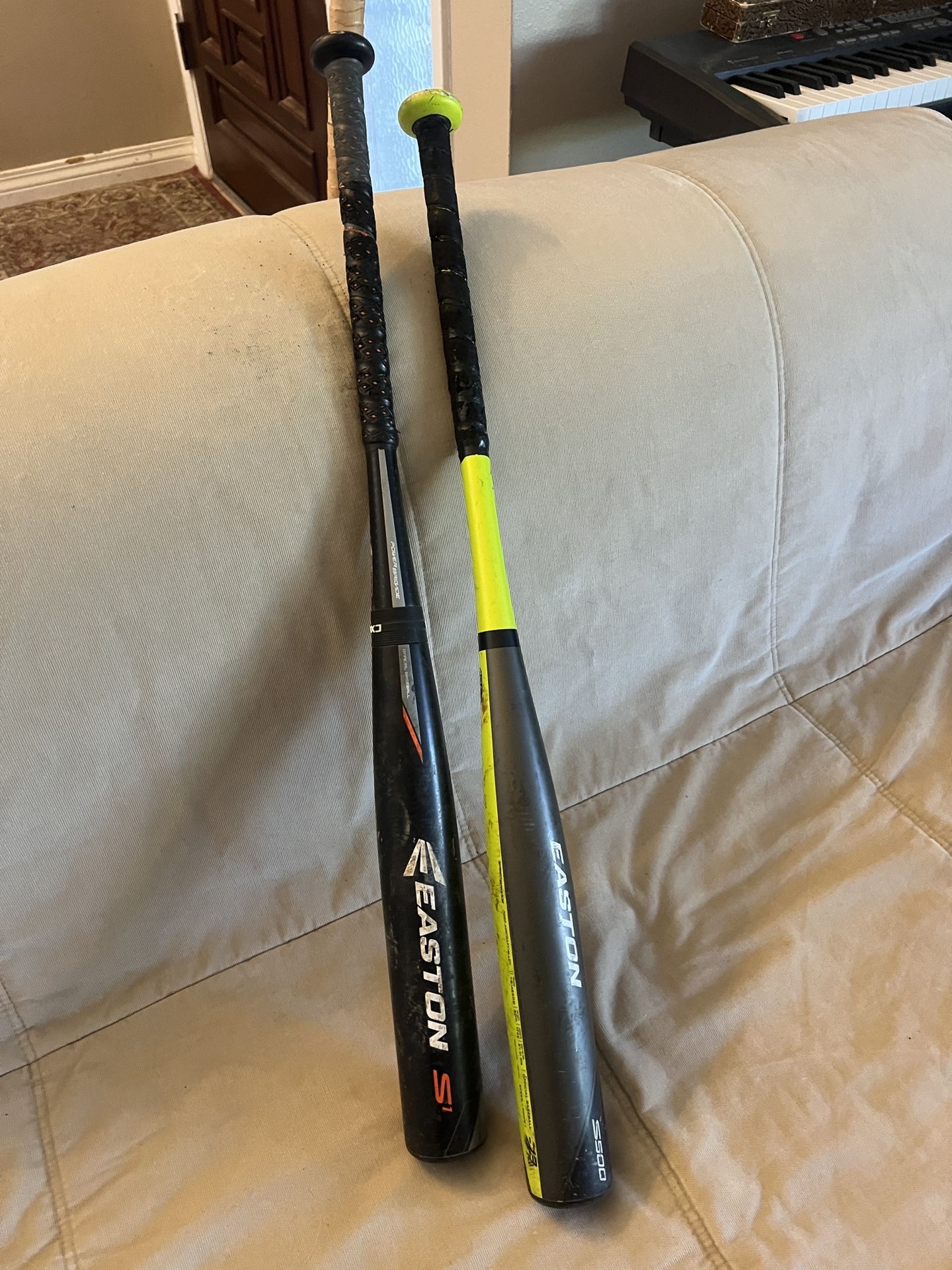2 Easton Baseball Bat Both 30in -12 And -13