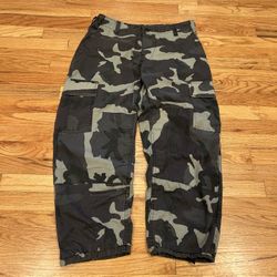 Y2K Camo Military Pants 