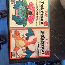 Times Magazine Pokemon 25th Anniversary Edition 